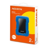 ADATA HD330 Külső HDD 2TB USB 3.1 Kék
