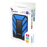 ADATA HD710 PRO Külső HDD 2TB USB 3.1 IP68 Kék