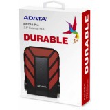 ADATA HD710 PRO Külső HDD 2TB USB 3.1 IP68 Piros