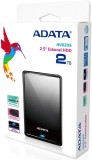 ADATA HV620 Külső HDD 2TB USB 3.1 Fekete