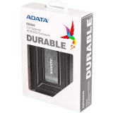 Adata Külső HDD/SSD ház USB 3.1 Fekete
