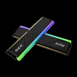 ADATA Memória Desktop - 16GB KIT DDR4 XPG SPECTRIX D35G (2x8GB, 3200MHz, CL16, 1.35V, hűtőbordás, RGB, fekete)