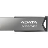 ADATA Pendrive 64GB, UV350 USB 3.2, Metál