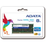 ADATA Premier 8 GB 1 x 8 GB DDR3L 204-pin memória