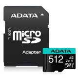 ADATA Premier Pro 512GB microSDXC/SDHC UHS-I U3 Class 10 memóriakártya