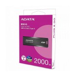 ADATA SC610 Külső SSD 2TB USB 3.2 gen 2 Fekete (550/500 MB/s)
