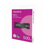 ADATA SC610 Külső SSD 500GB USB 3.2 gen 2 Fekete (550/500 MB/s)