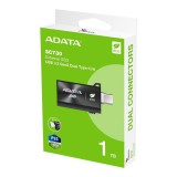 ADATA SC730 Külső SSD 1TB USB A + USB C 3.2 Gen 2 (600/600 MB/s)
