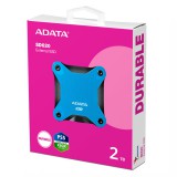 ADATA SD620 Külső SSD 2TB USB 3.1 Kék (520/460 MB/s)