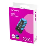 ADATA SD820 Külső SSD 2TB USB 3.2 gen 2x2 Kék (2000/2000 MB/s)