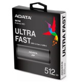 ADATA SE760 Külső SSD 512GB USB 3.2 Gen2 (1000/800 MB/s)