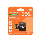 Adata Speed Plus micro SDXC + adapter 256GB CL10 UHS-I U3 V30 A2 (180/160 MB/s)