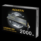 ADATA SSD M.2 2280 NVMe Gen4x4 2TB LEGEND 860 (SLEG-860-2000GCS)