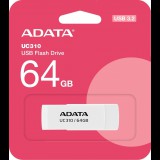 ADATA UC310 USB flash meghajtó 64 GB USB A típus 3.2 Gen 1 (3.1 Gen 1) Fehér (UC310-64G-RWH)