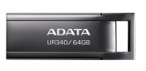ADATA UR340 USB pendrive 64 GB USB A típus 3.2 Gen 2 (3.1 Gen 2) Fekete