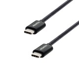 ADATA USB-C - USB-C kábel, 100W PD gyorstöltés, 5A, 1m, fekete