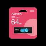 ADATA UV220 PENDRIVE 64GB USB 2.0 Fekete-Kék