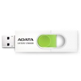 ADATA UV320 USB flash meghajtó 256 GB USB A típus 3.2 Gen 1 (3.1 Gen 1) Zöld, Fehér