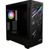 ADATA XPG STARKER AIR BTF Midi Tower Fekete Számítógép ház