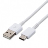 Adatkábel, USB Type-C - USB, 1,2 méter, Samsung, fehér, gyári (RS66167) - Adatkábel