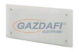 Adax Clea Wifi CW08W fűtőpanel, 34x76 cm, fehér edzett üveg előlap, 800 W