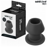 Addicted toys – extrém üreges anális dugó, szilikon, m-es 8,7 cm