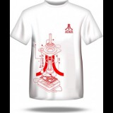 Adidas Blaze Entertainment, Atari T-Shirt, (M), Controller/Logo (AP10), Retro, Fehér-Piros, Gaming póló (FG-ATAR-TSHIRT-AP10-M)