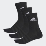 ADIDAS CUSH CRW 3 páras talpfrottír zokni fekete