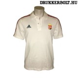 Adidas Hungary / Magyarország póló (galléros) - Magyarország szurkolói ingnyakú póló (fehér)