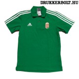 Adidas Hungary / Magyarország póló (galléros) - Magyarország szurkolói ingnyakú póló (zöld)