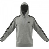 ADIDAS M 3S FL HD Férfi kapucnis pulóver szürke