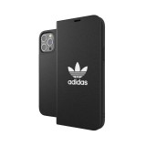 Adidas OR Booklet Case BASIC Apple iPhone 12 Pro Max Flip Tok - Fekete (42228)