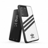 Adidas OR Moulded Case PU Samsung G988 Samsung Galaxy S20 Ultra fekete/fehér tok