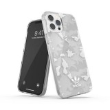 Adidas OR Snap Case Camo iPhone 12 Pro Max átlátszó fehér tok