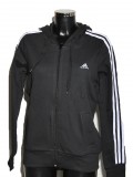 Adidas PERFORMANCE ess 3s hood jkt Végigzippes pulóver P43704