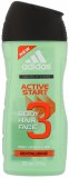 Adidas tusfürdő férfi 250 ml 3in1 Active Start
