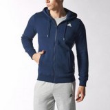 Adidas Zip pulóver Ess mid fz hood b S17978