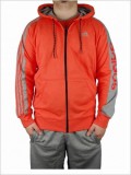 Adidas Zip pulóver Lin 3s fz hood S18027