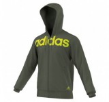 Adidas Zip pulóver Lin fz hood S21302