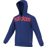 Adidas Zip pulóver Lin fz hood S21303