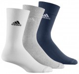 Adidas Zokni, Sportzokni Crew plain t 3p Z25575