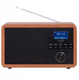 Adler AD 1184 DAB+ Bluetooth, USB, 15 W barna-fekete rádió