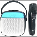 Adler AD 1199B Hordozható Bluetooth hangszóró - Fekete (AD1199B)