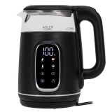 Adler AD 1305 1.7L Vízforraló 2200 Watt - Fekete/Ezüst (AD 1305 BS)