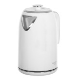 Adler AD 1341 elektromos vízforraló 1,7 L 2200 W Fehér