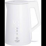 Adler AD 1345 1.7L Vízforraló - Fehér (AD 1345W)