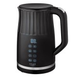 Adler AD 1350, 2200 W, 1,7 l, 40°C - 100°C, Érintésvezérlő, Fekete, Elektromos vízforraló