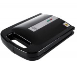 Adler AD 3055 szendvicssütő 2000 W Fekete, Ezüst