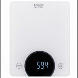 Adler AD 3173w Digitális konyhai mérleg - Fehér (AD 3173W)