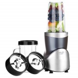 Adler AD 4084 Blender Smoothie Set Elektromos Turmixgép 0,7L / 1200 Watt - Fekete / Inox (AD 4084)